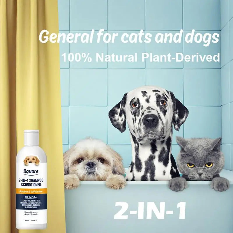 2 In 1 Dog Shampoo And Conditioner For Pet